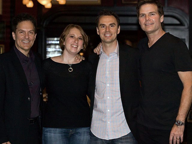 Jenni Robbins with Roger Love, Brendon Burchard, and Bo Eason