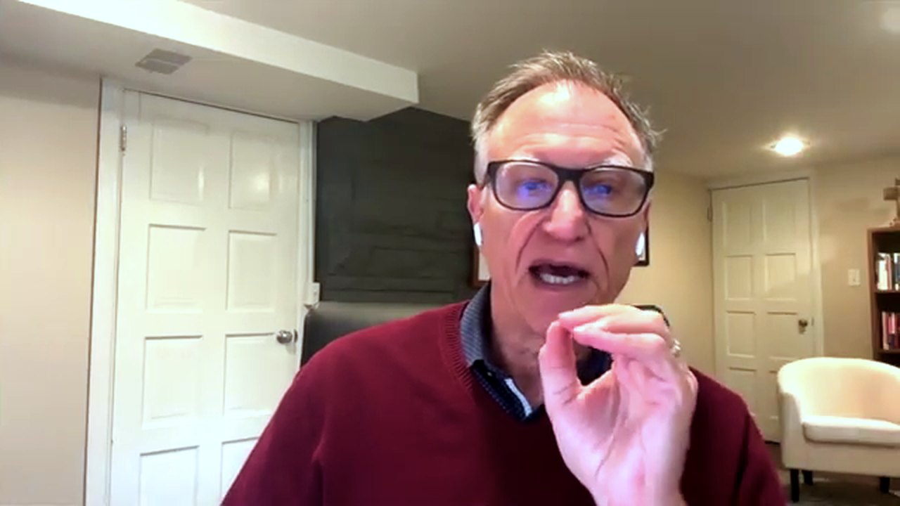 A client speaking to camera